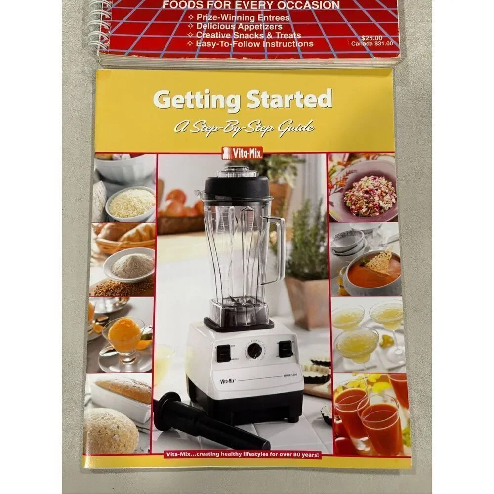 Cookbooks, Vitamix Cookbooks, (2), Getting Started and Versatile Vita-mix, 2006